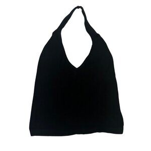 Boutique Cropped Boutique Top Black